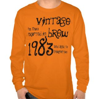 30th Birthday Gift 1983 Vintage Brew T Shirt
