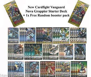 Cardfight Vanguard Nova Grappler 50 Card English Trial Starter Deck Toys & Games