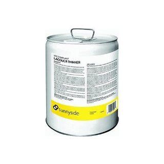 SUNNYSIDE CORPORATION 477G5 5 Gallon Lacquer Thinner   Household Paint Solvents  