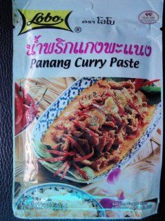 (Pack of 1pcs) Siam Cuisine Panang Curry Paste Authentic Thai Seasoning Thai Food , 50g Kitchen & Dining