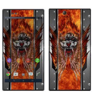 Decalrus   Protective Decal Skin Sticker for Sony Xperia Z Ultra "ULTRA model" ( NOTES view "IDENTIFY" image for correct model) case cover wrap xperiaZultraultra 9 Cell Phones & Accessories