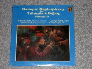 Baroque Masterpieces for Trumpet and Organ   Volume III   Vinyl LP Record Music
