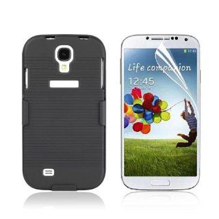 Belt Clip Hard Back Case Cover + Holster For Samsung Galaxy S4 i9500 PC478 Cell Phones & Accessories