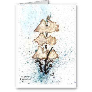 Tall Ship VI, Card, customizeable, frameable