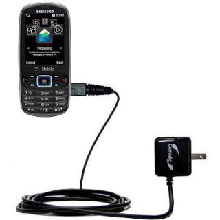 Samsung SGH T479 compatible Advanced Rapid Wall AC Charger   Amazingly powerful home charge design built with Gomadic Brand TipExchange Electronics