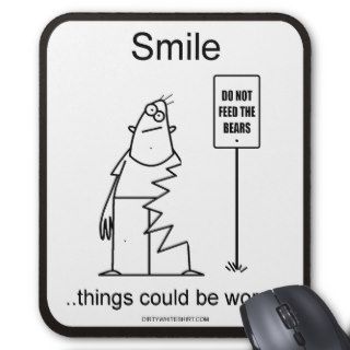 Things could be worse. mousepad