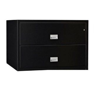 44"W x 23.5" Fireproof Two Drawer Lateral File Putty  Storage Cabinets 