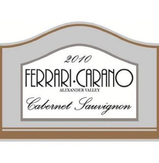 Ferrari Carano Cabernet Sauvignon 2010 Wine