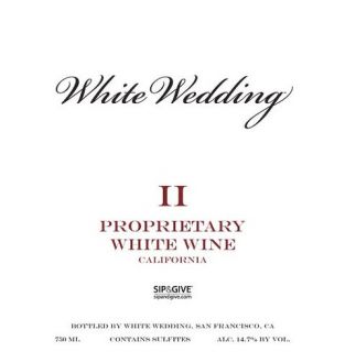 NV Bravium Winery White Wedding Proprietary White Wine California II, 750ml Wine