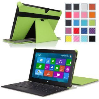 MoKo Slim fit Case for Microsoft Surface Pro / Surface Pro 2 10.6" Inch Windows 8 Tablet (Fits with or without Type / Touch Keyboard Cover), GREEN Computers & Accessories