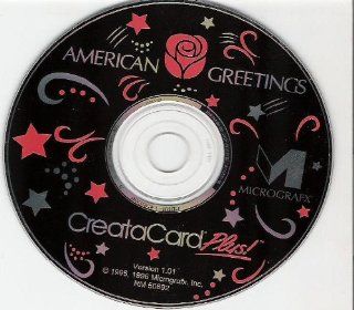 American Greetings CreataCard Plus Software