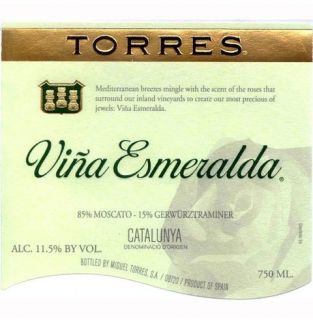 Torres Vina Esmeralda 2011 Wine