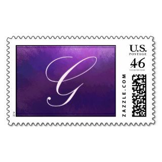 Monogram Stamp   Letter G   Initial G