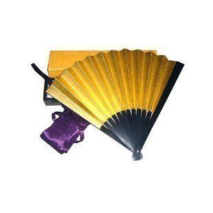 Eight sun tessen special gold folding fan bag ancient rite, outside with box (japan import) Sports & Outdoors
