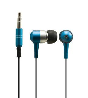 Sentry HO482 Metalix In Earbuds with Case, Blue Electronics