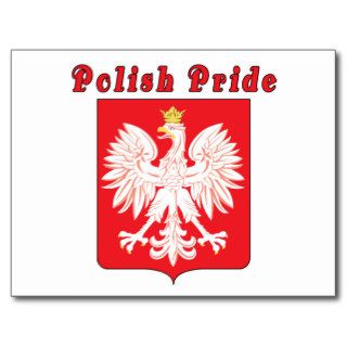 Polish Pride Eagle Postcards
