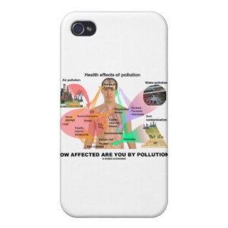 How Affected Are You By Pollution? (Physiology) iPhone 4/4S Covers