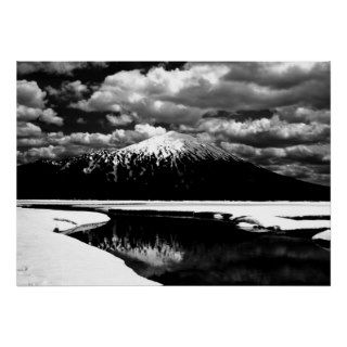 Reflection Mount Bachelor in Sparks Lake Print