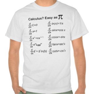Calculus Cheat Shirt