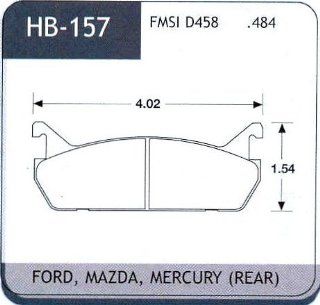 Mazda Miata 90 93 Rear Brake Pads(Street)HB157F.484(HPS Compound) 1.6 Liter Automotive