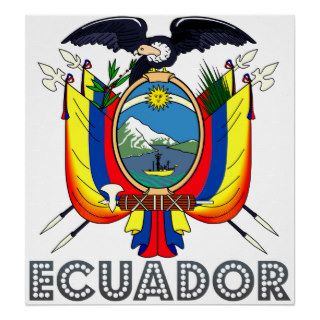 Ecuador Coat of Arms Print