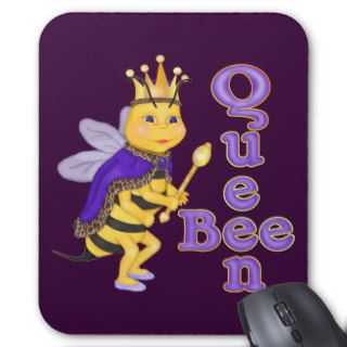 Funny Queen Bee Mouse Mat