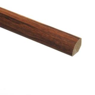Zamma Rosewood 5/8 in. Thick x 3/4 in. Wide x 94 in. Length Vinyl Quarter Round Molding 015143575