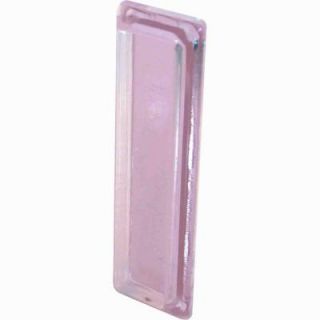 Prime Line Clear Acrylic Self Adhesive Medicine Cabinet Door Pulls (2 Pack) M 6102