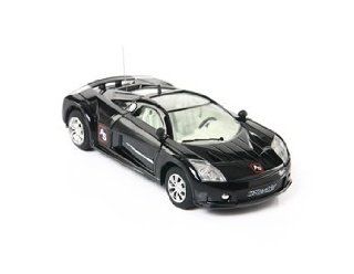 Great Wall 2088A 1 Light and 143 6 Channel Alloy Mini RC Racing Car (Black) Toys & Games