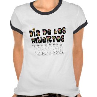 Dia De Los Muertos   Dancing Skeletons T shirt