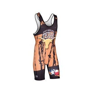 Brute Texas Sublimated Singlet  Wrestling Singlets  Sports & Outdoors