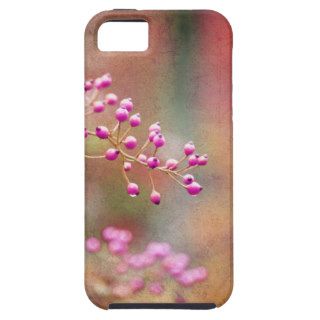 Tie Dyed Berries In Pink Orange And Gold iPhone 5 Case