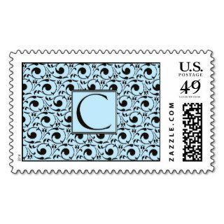 Letter C Monogram Stamps