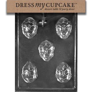 Dress My Cupcake DMCE474 Chocolate Candy Mold, Flower Egg, Easter Kitchen & Dining
