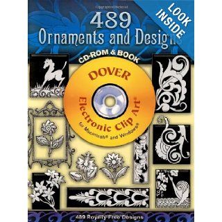 489 Ornaments and Designs (Dover Electronic Clip Art) (CD ROM and Book) Karl Placek 9780486998596 Books