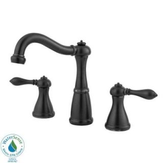 Pfister Marielle 8 in. Widespread 2 Handle High Arc Bathroom Faucet in Tuscan Bronze GT49 M0BY