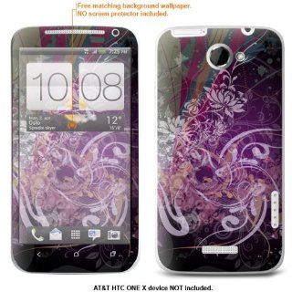 Protective Decal Skin Sticker for AT&T HTC ONE X "AT&T version" case cover attONEx 491 Electronics
