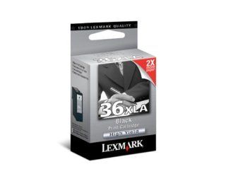 Lexmark 36XLA OEM Black Ink Cartridge   475 Pages (18C2190) Electronics