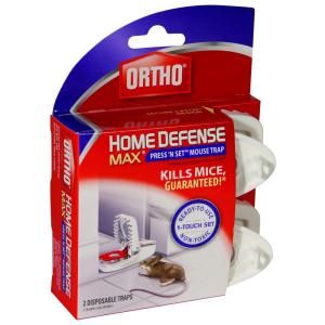 Ortho Home Defense Max Press N Set Mouse Trap 0321110