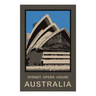 Australia Sydney Opera House Posters