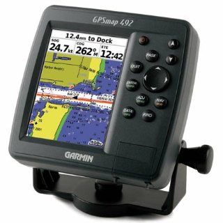 Garmin GPSMap 492 5 Inch Marine GPS and Chartplotter  Boating Gps Units  GPS & Navigation