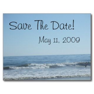 Save The Date Postcard