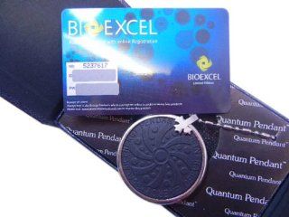 Pack of 2 Bioexcel Rare Design with Cover Quantum Scalar Energy Pendant + Free Bio Card + Free Anti Radiation Stickers Shoes