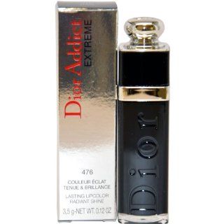 Christian Dior Dior Addict Extreme Lipstick No. 476 Plaza for Women, 0.12 Ounce  Beauty
