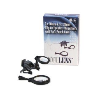 Carson OcuLens Clip On Eyeglass Magnifier Set (OL 57) Sports & Outdoors
