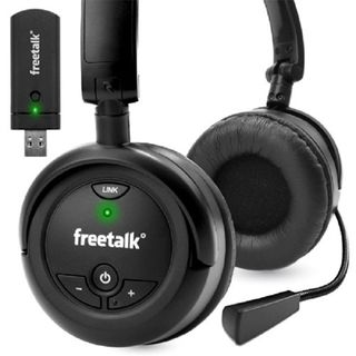 FREETALK Talk 5192 Stereo Wireless Headset w/ Mic FreeTalk Headsets & Microphones