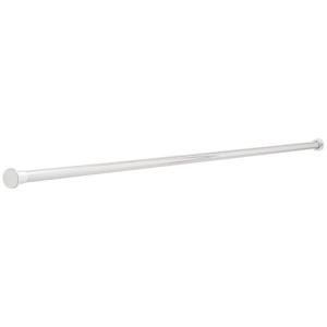 Franklin Brass 5 ft. Steel Shower Rod with Zamack Adjust Holders in Bright Stainless Steel 176H 5