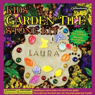 Milestone Kids Garden Tile Stone Kit