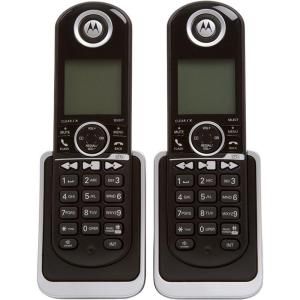 Motorola DECT 6.0 Cordless Phone System with Answering System and 2 Handsets MOTO L802