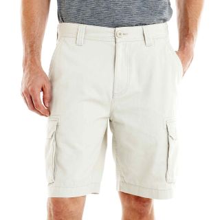 St. Johns Bay Essential Cargo Shorts, Classic Stone, Mens